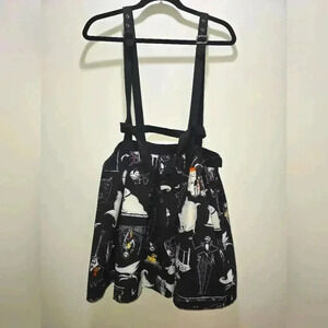 Disney The Nightmare Before Christmas Harness Suspender Skirt in Black Medium